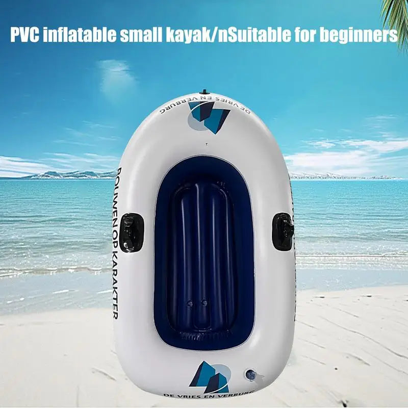 Inflatable Boats Adults Dinghy Boat Portable Lightweight Kayak Raft Zpaxo