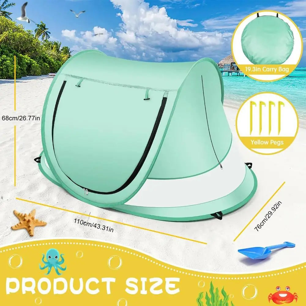 Kids Beach Tent UPF 50 Children Folding Canopy Game Backyard Vacation