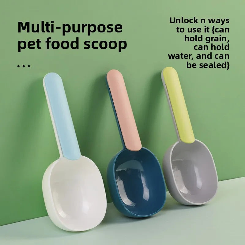 Leak Proof Portable Eco Friendly Fashion Pet Food Scoop