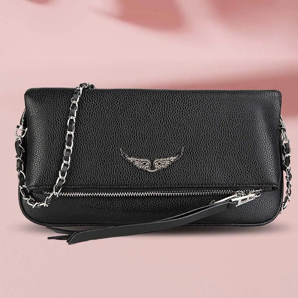 Fashionable Chain-Shoulder Square Bag Crossbody Shoulder Bag Women Fashion Underarm Bag Minimalist Chain Designer Bag Handbags Zpaxo Style A