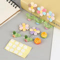 Swing Motion Car Dashboard Chrysanthemum Pendant | Resin Decor