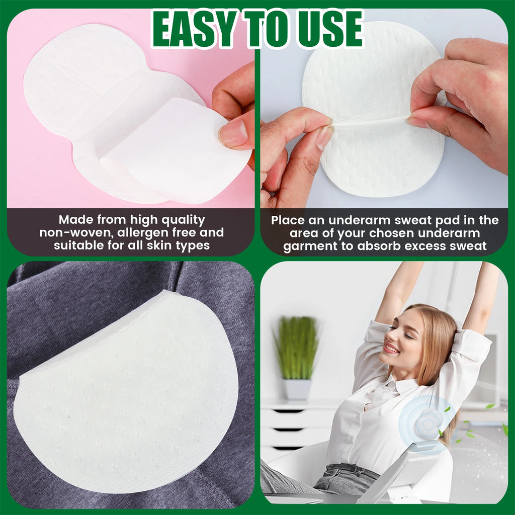 100- Underarm Sweat Pads Disposable Non-woven Breathable Ultra-thin