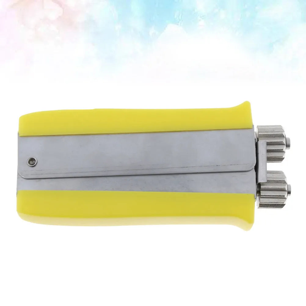 1Pcs Beekeeping Frame Wire Tensioner Crimper Tool Plastic Handle Metal Wheel Hive Tightening Tool for Loose Bee Frame Cable Zpaxo