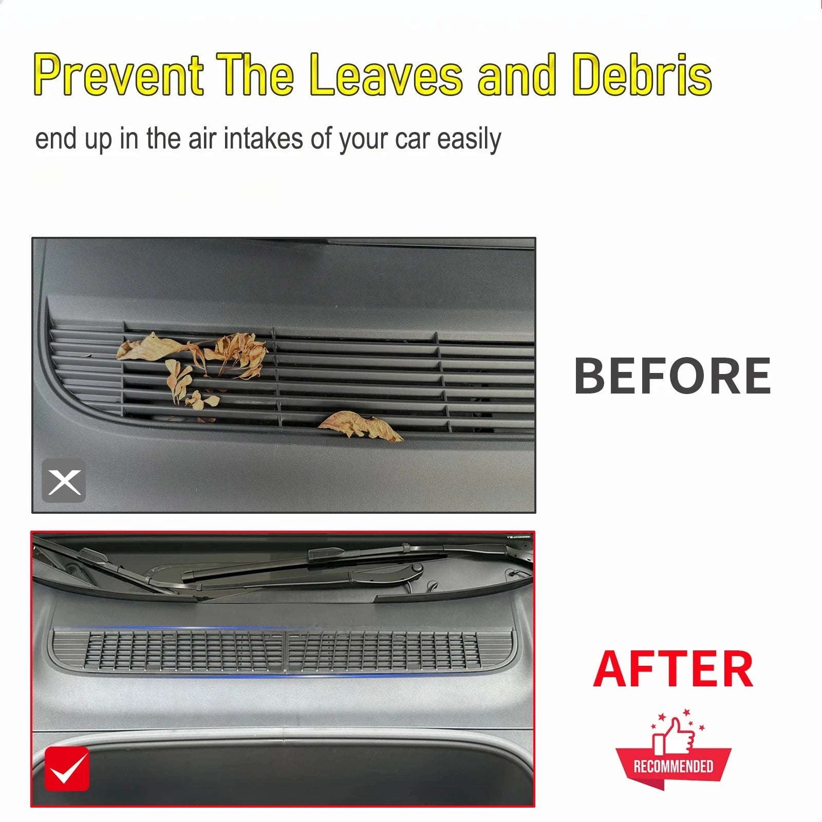 Tesla Model Y Juniper 2024–2025 Front Air Inlet Vent Grille Cover
