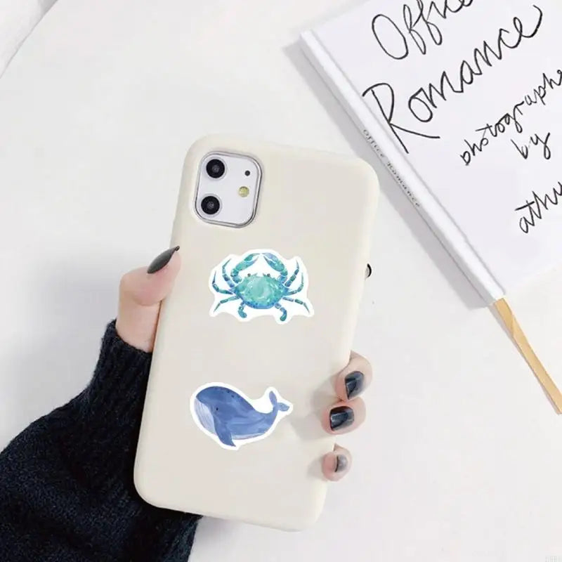 Marine Animal Sticker Water Resistant Aesthetic Art Craft