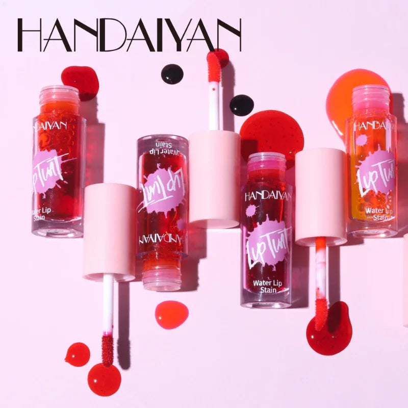 Fruit Juice Lip Tint Non-stick Cup Liquid Lipstick Blush 2 In1
