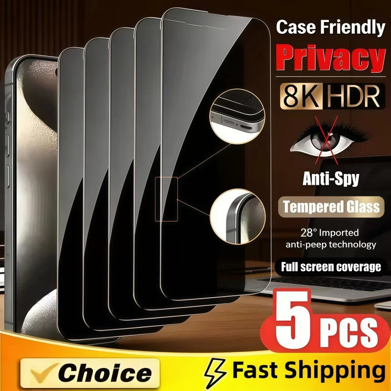 Anti-spy Hydrogel Film Iphone 17 16 15 14 13 12 11Pro Max 16Plus