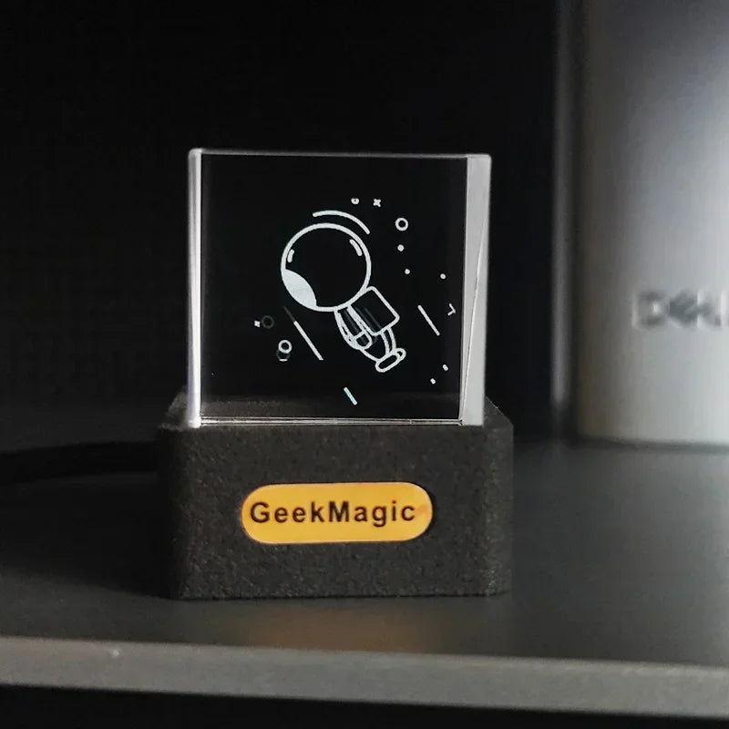 Creative Mini Geekmagic Crystal Display Desktop Game Decoration
