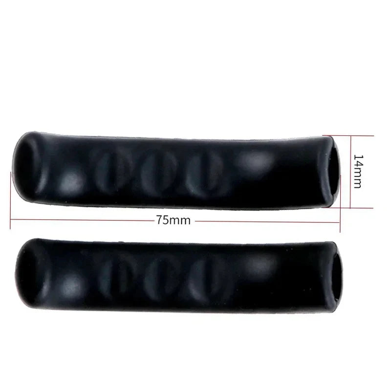 Bike Brake Lever Covers – Anti-Slip Silicone Gel Sleeve Pair