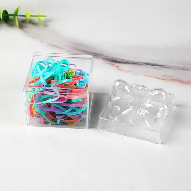12Pcs Bowknot Candy Box Clear Plastic Party Treat Box For Wedding Gift Packaging And Birthday Anniversary Celebration Zpaxo