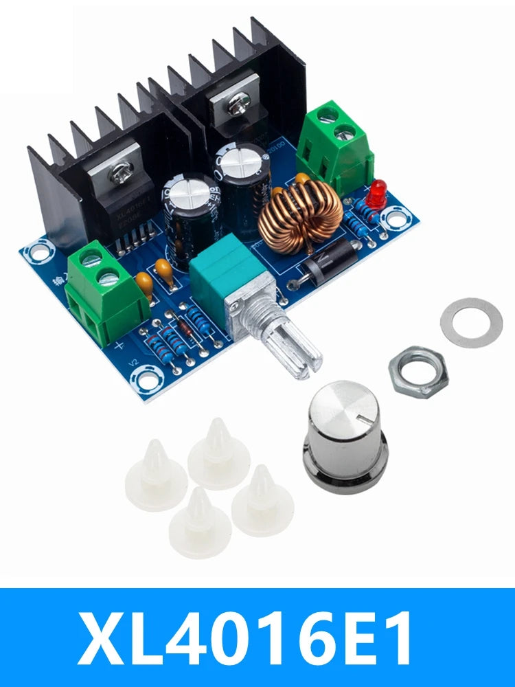 200W 8A DC-DC Buck Converter Module XH-M404 XH-M401 XL4016 XL4016E1 Zpaxo xl4016e1 XH-M401