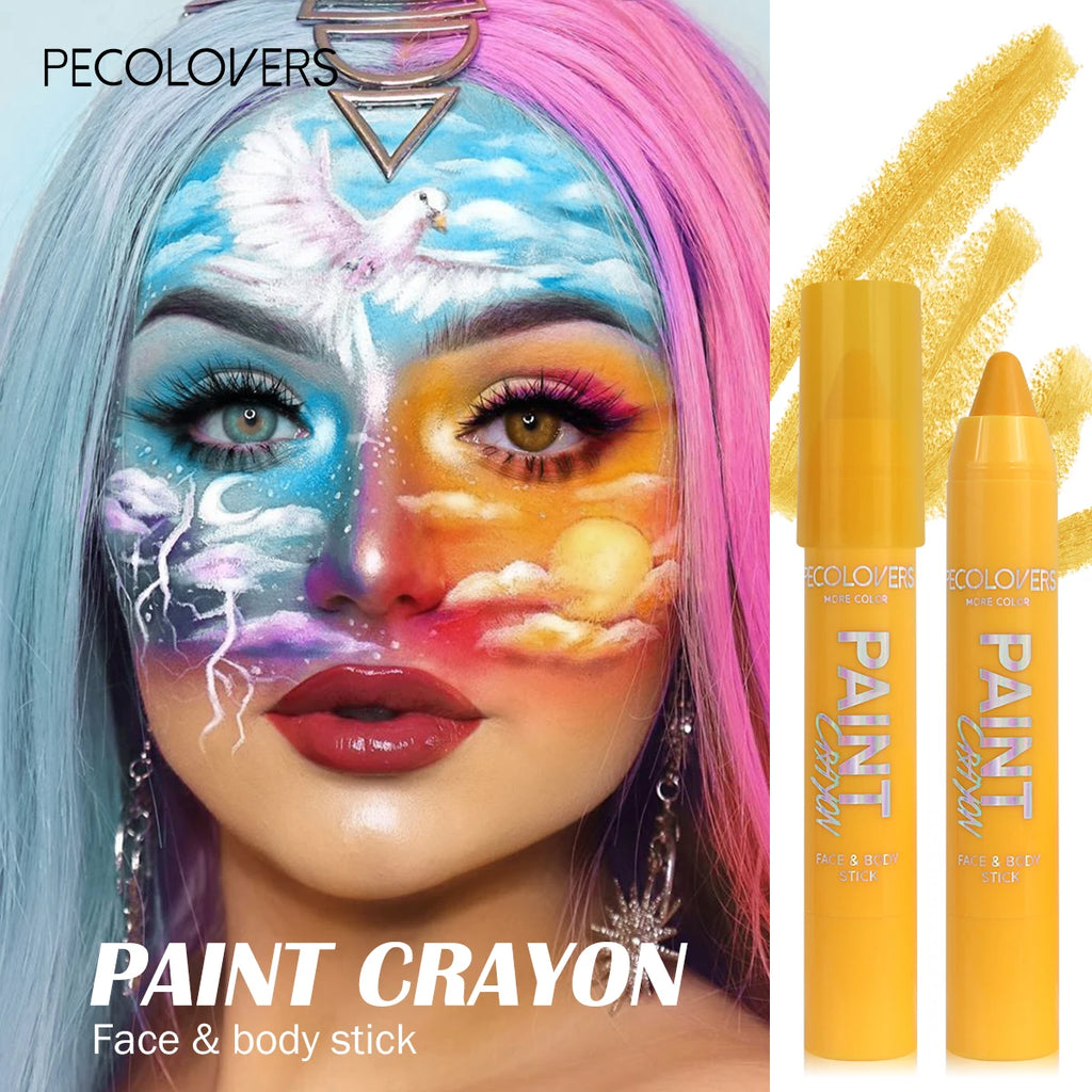 Easy Remove Makeup Rich Colors Matte Finish Waterproof Facial Body