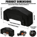 Winch Cover 8000-12000 Lbs Waterproof Oxford Fabric Universal Electric Winch Protector Heavy Duty Dustproof Case for SUV 4x4 Off Zpaxo 55x25.5x18.5cm