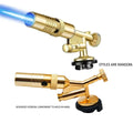 Portable Gold Copper Gas Welding Torch, High Temperature Flame for BBQ, Cooking, Brazing Zpaxo Default Title