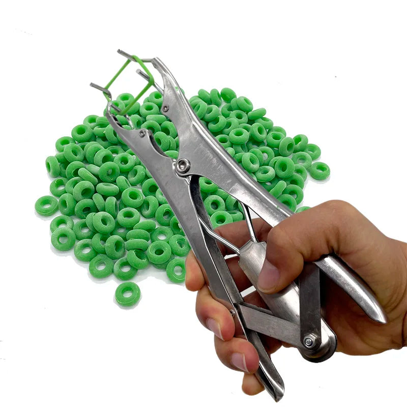 Sheep Broken Tail Castration Forceps Expansion Clamp Elasticity Zpaxo