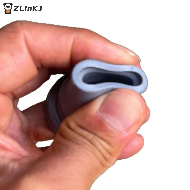 16 Crutch Ferrules End Safety Soft Replacement Rubber Tip Cane Zpaxo