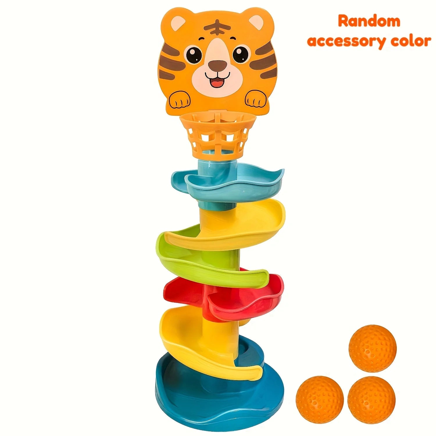 Youngsters's Interactive Ball Tower Educational Toy Rolling Balls