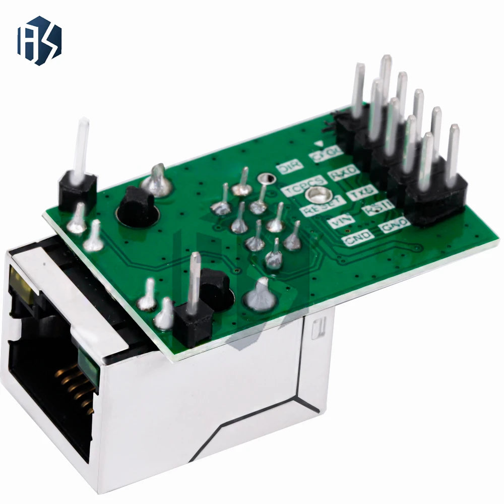 CH9120 Network to TTL Serial Converter Module - DC 3.3V 10M Ethernet Transparent Transmission Module Zpaxo