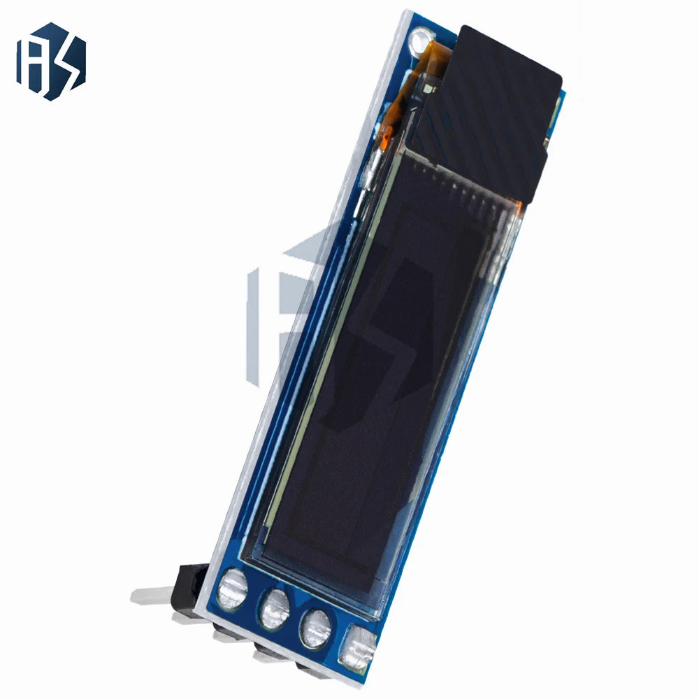 ‌0.69" 96x16 OLED Display Module SSD1306 Driver White I2C Interface, 3-5.5V Input for Arduino, ESP32, Raspberry Pi & IoT Project Zpaxo