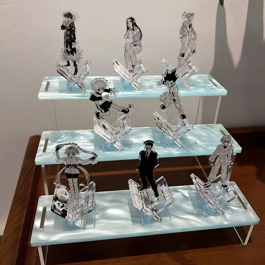 Acrylic Three-layer Display Rack Storage Art Organizer Suitable Party