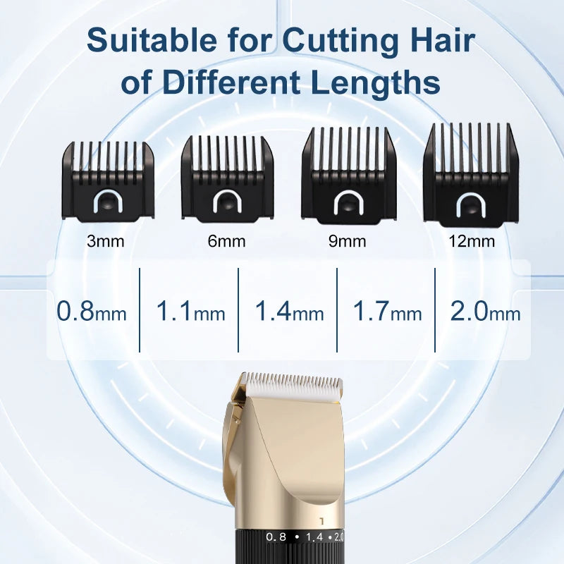 Dog Hair Clippers Electrical Pet Clipper Grooming Trimmer Cat Rabbit Zpaxo