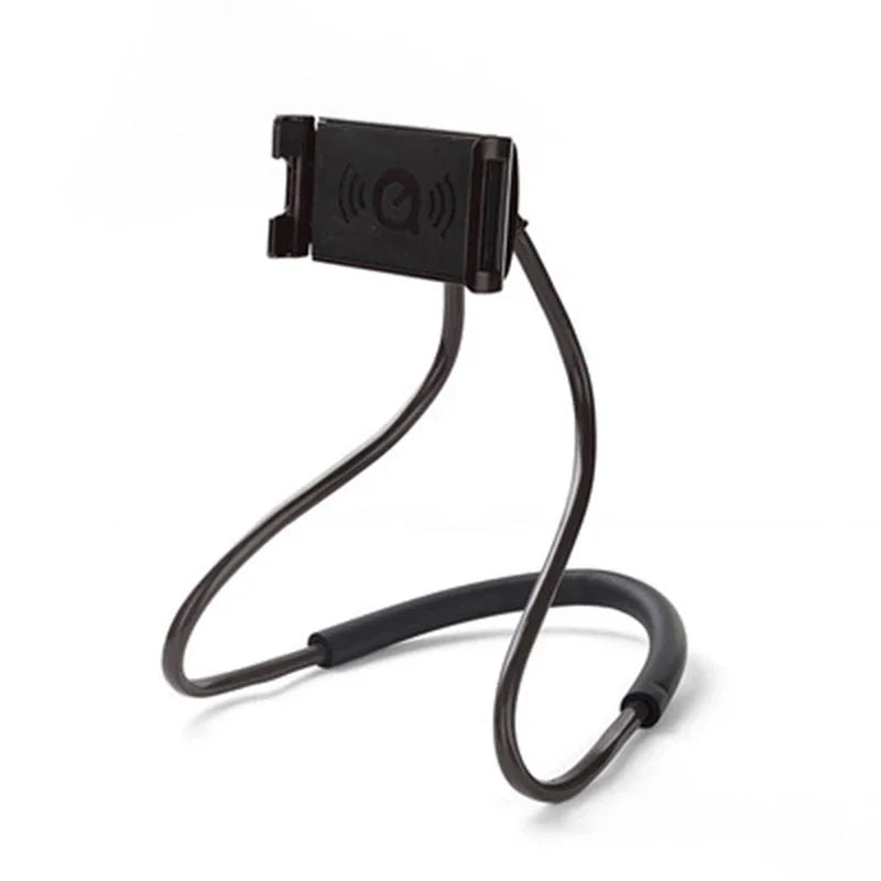Flexible Mobile Phone Holder Hanging Neck Lazy Necklace Bracket Bed