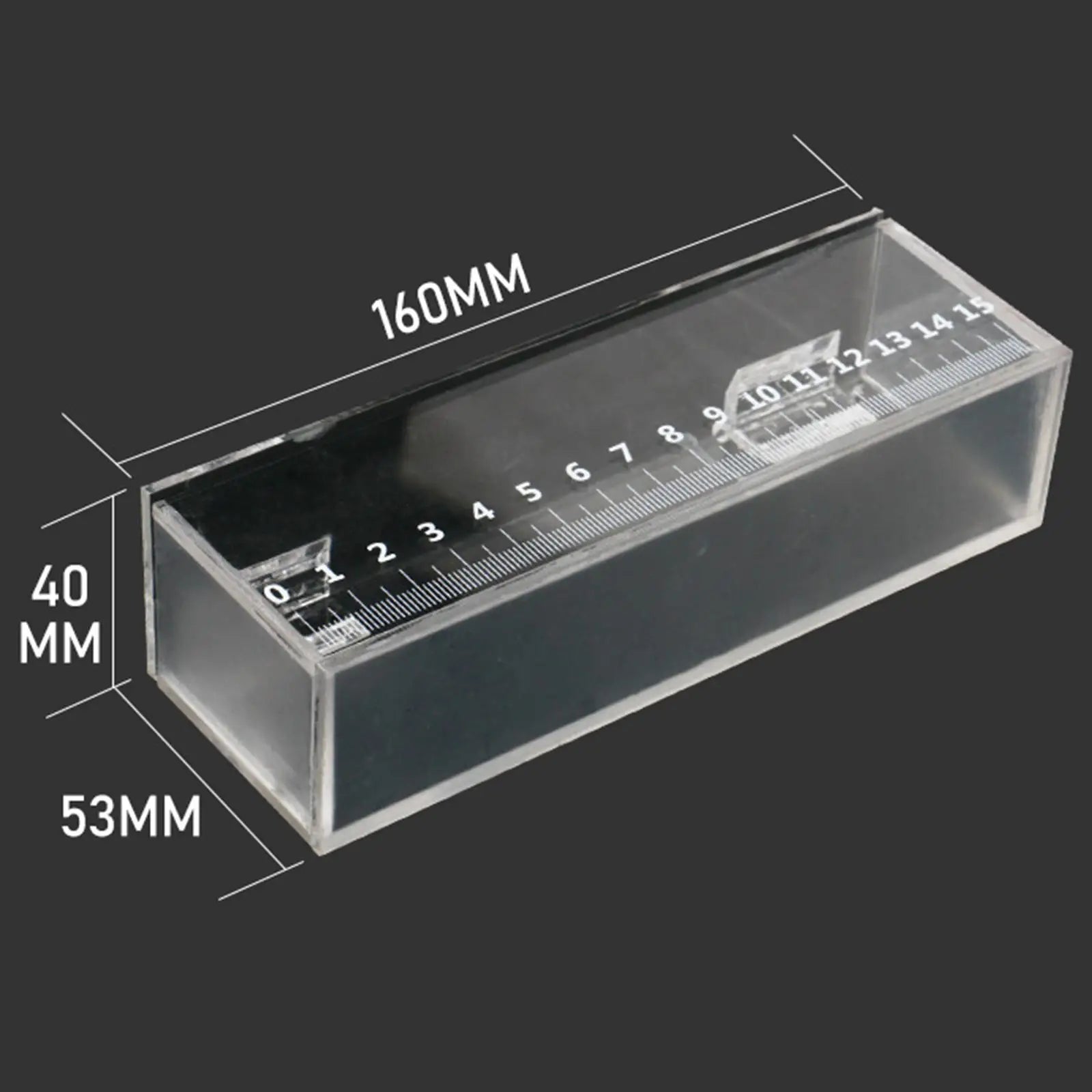 Fishing Photo Tank Acrylic Mini Aquarium Lid Fish Viewing Box Zpaxo