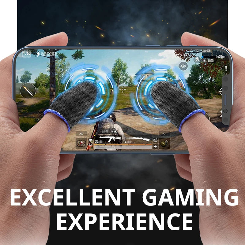 20 Mobile Game Fingertip Gloves Gamer Sweatproof Anti-slip Touch