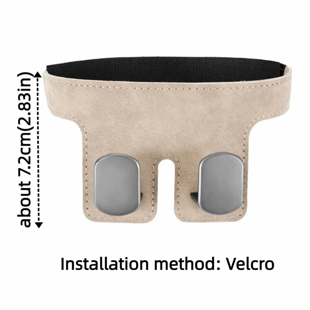 Load-bearing Car Headrest Hook Wear-resistant Double Backseat Hanger Zpaxo