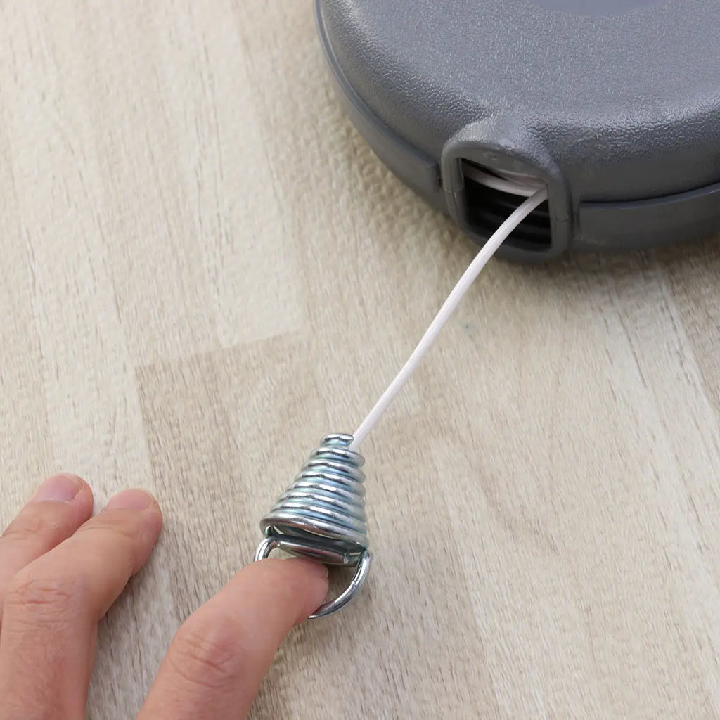 12m Retractable Clothesline Heavy Duty Portable Indoor Drying Line