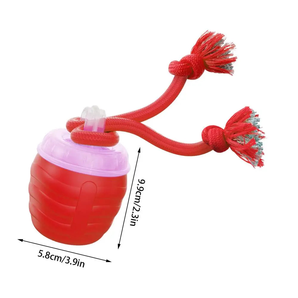 Interactive Cat Toy Ball Exercise Games Electric Rolling Dog Ball For Boredom Prevention Home Living Room Travel Post-Meal Zpaxo Red China Mainland
