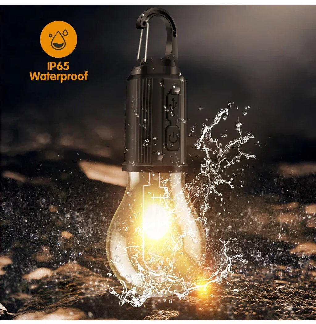 KDULIT LED Camping Lantern – Type-C Rechargeable & Waterproof
