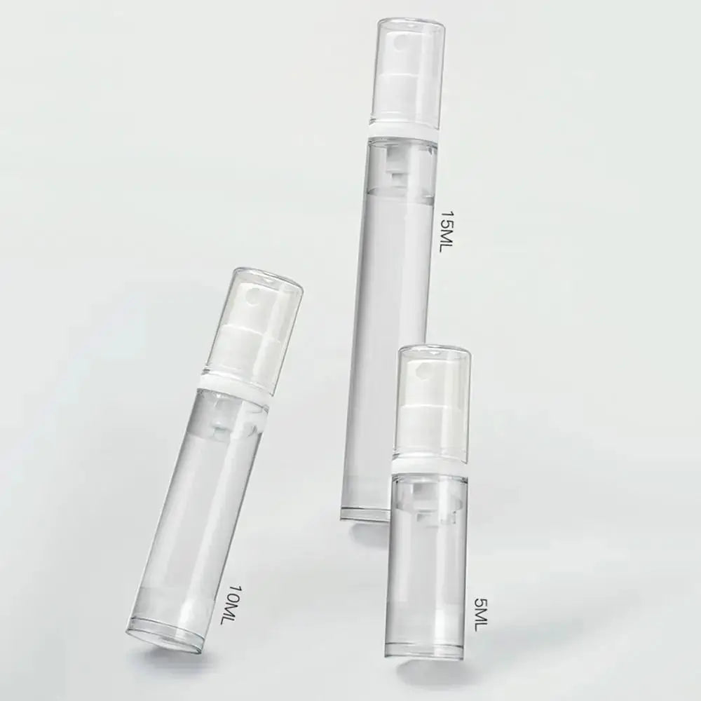 3 5- Travel Refillable Bottle Clear Empty Lotion Sprayer Storage Box Zpaxo