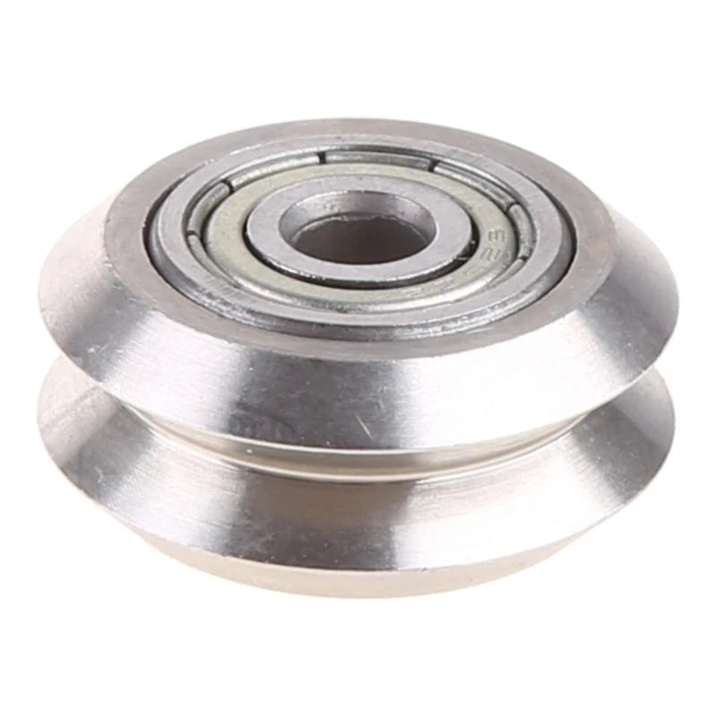 652F 3D Printer Parts V-type Stainless Steel Wheel 625ZZ Bearing Zpaxo Black CN