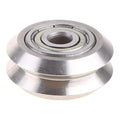 652F 3D Printer Parts V-type Stainless Steel Wheel 625ZZ Bearing Zpaxo Black CN