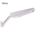 Outdoor Solar Wall Light 48 LED Remote Control Waterproof 1000LM Zpaxo white without contro Warm-4000K