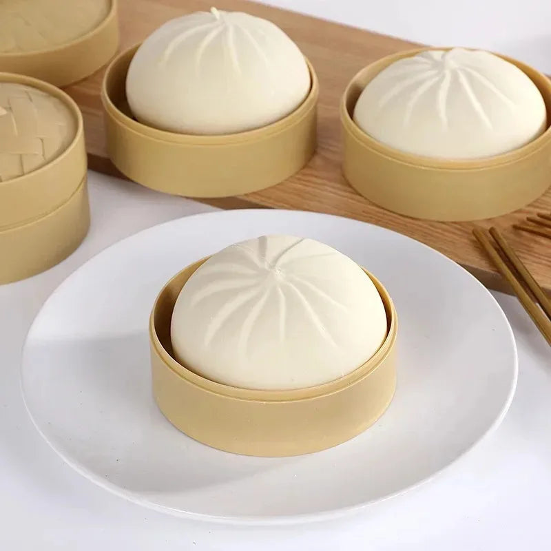 Creative Fake Buns Simulated Craft Bun Shape Ventilated Pressure