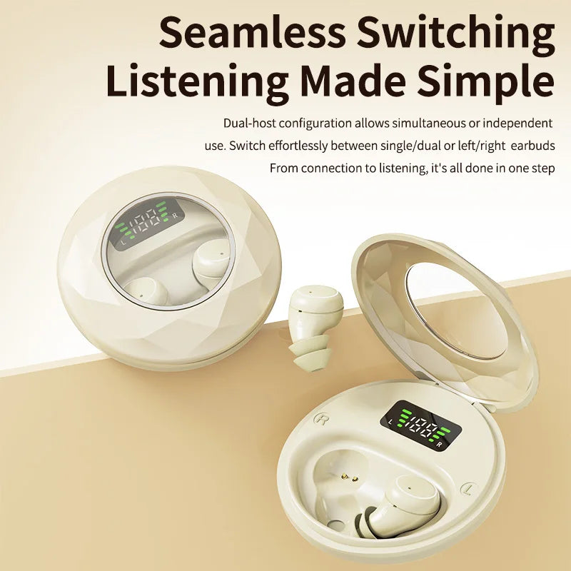 Wireless Bluetooth Earphone Noise Cancelling Earbuds Ear Buds Mini Zpaxo