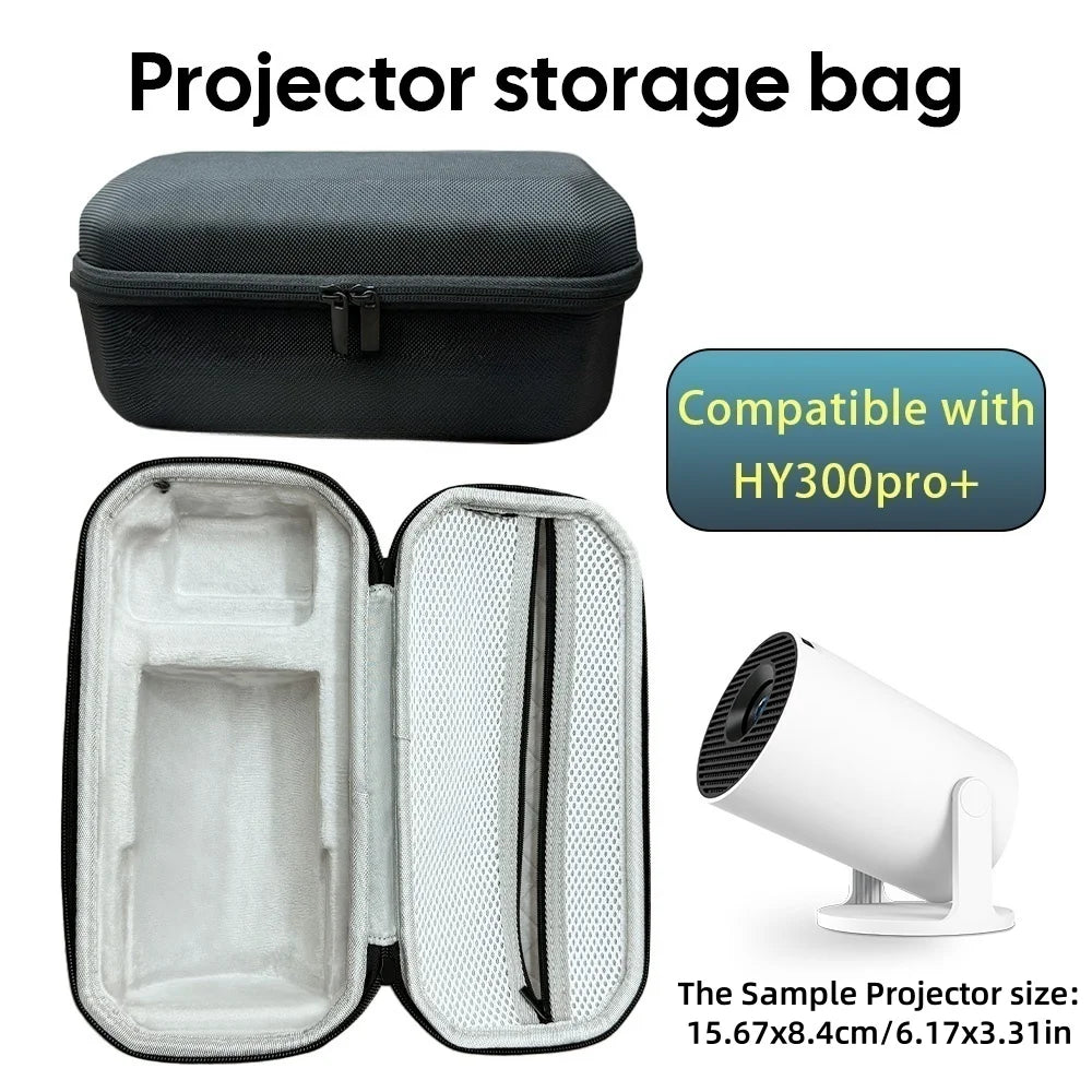 Protective Case Storage Box For Magcubic HY300PRO Projector Handle Hard Shell Protection Box For Samsung TheFreestyle Travel Bag Zpaxo