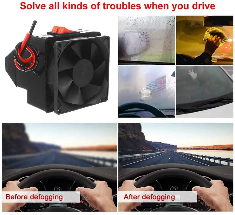 12V 24V 300W Car Vehicle Heating Heater Fan Driving Defroster