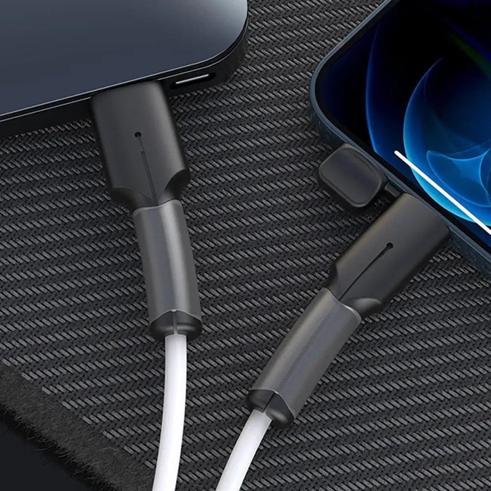 Silicone USB Cable Protector & Wire Winder – Micro & Type-C Cable Protector Zpaxo
