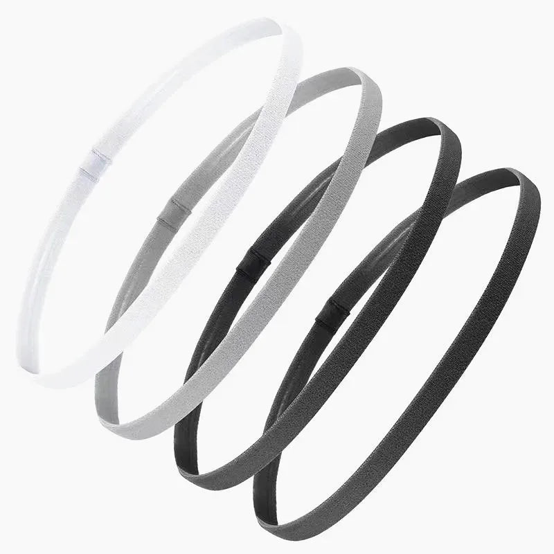 Non-Slip Elastic Sports Headbands – Sweatbands for Women & Men