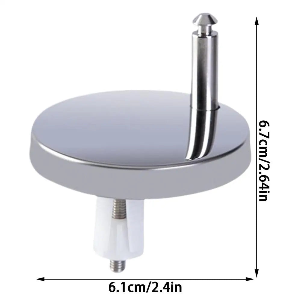 2-Pack Universal Toilet Seat Hinges – Stainless Steel Top Fix Toilet Seat Hinges Zpaxo 2Pcs