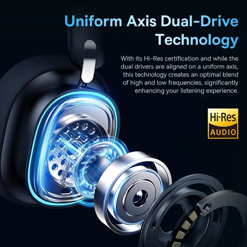 Baseus GH02 Gaming Wireless Headphone Mic Over-ear Headphones