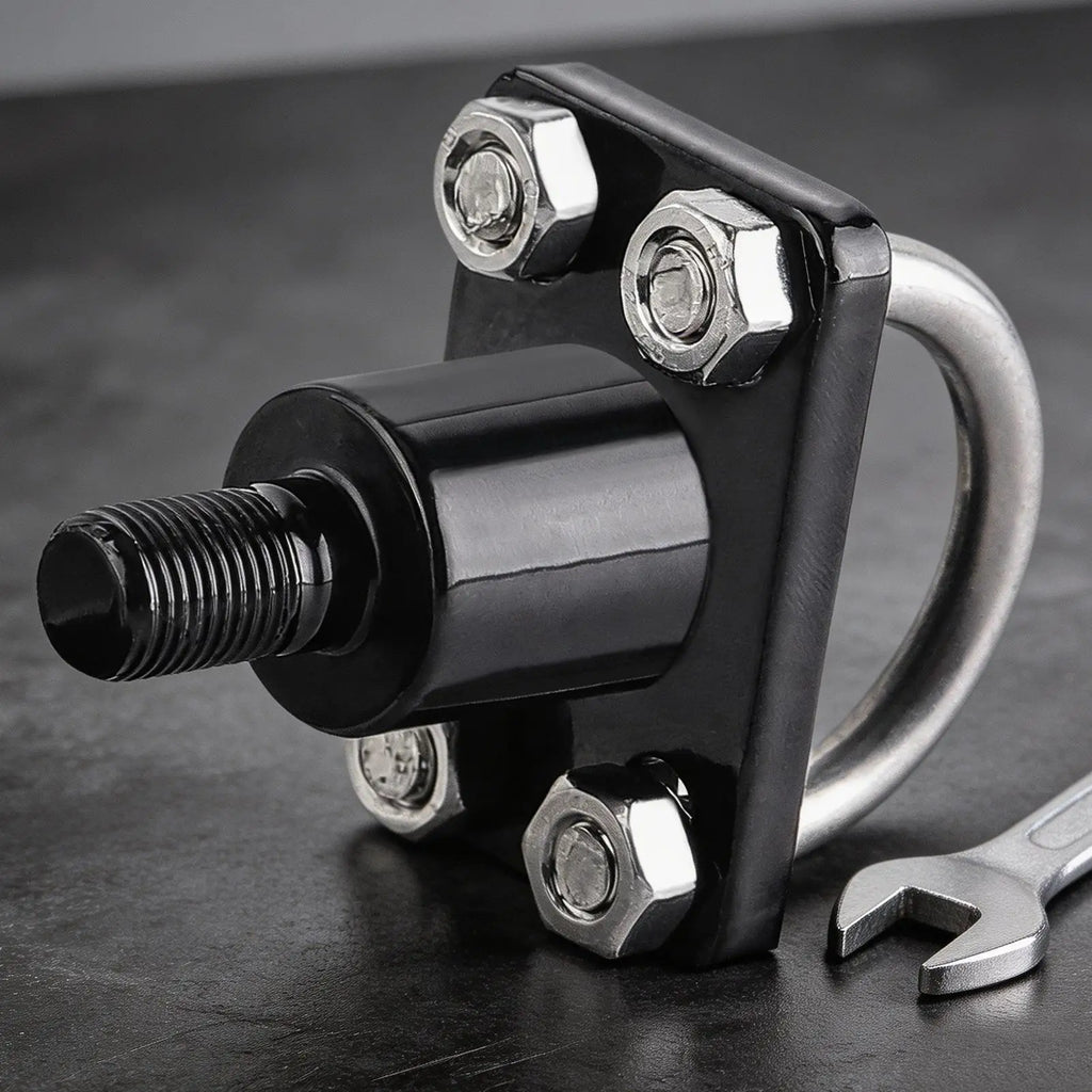 Bike Hitch Trailer Bicycle Towing Coupler Connector Home Garage Road