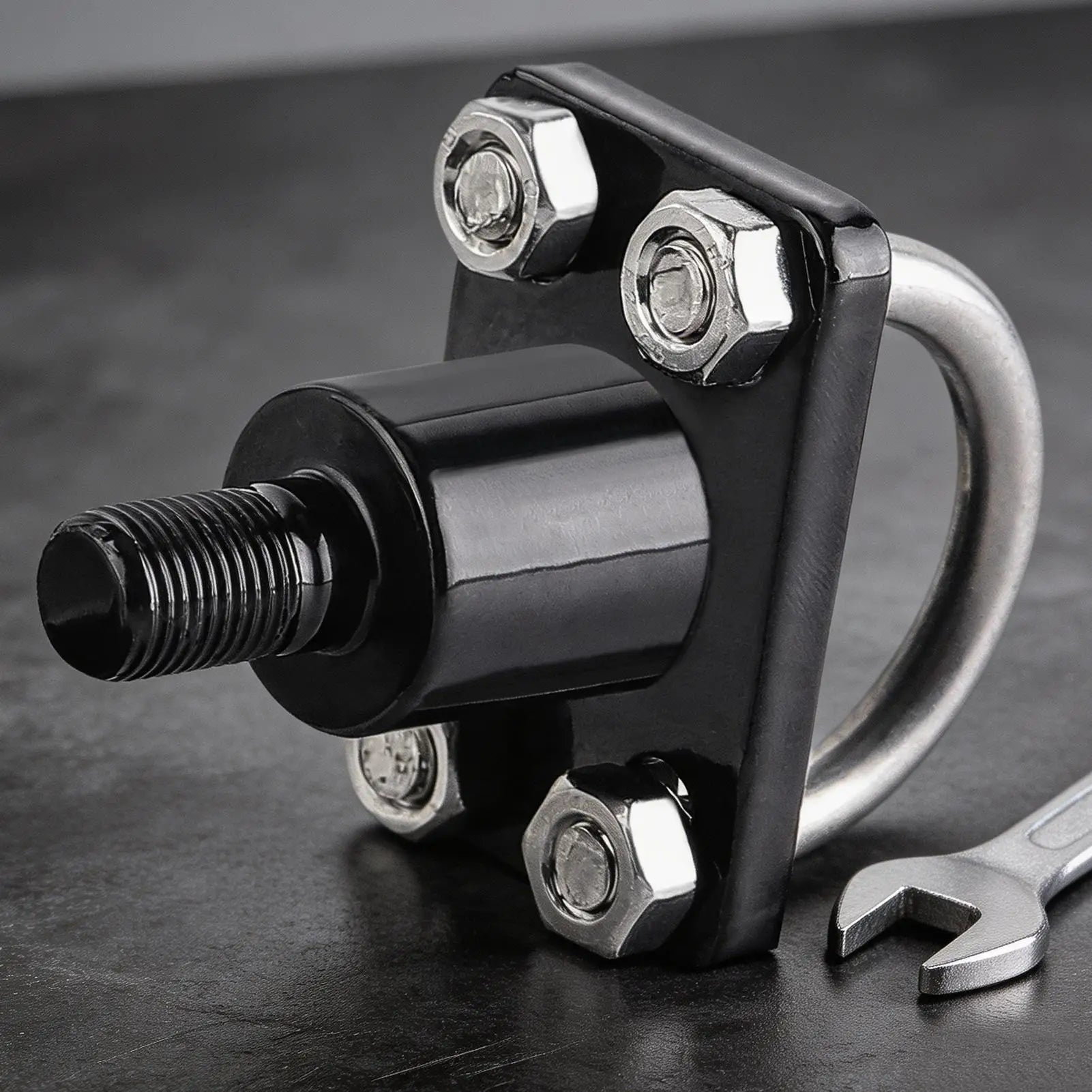 Bike Hitch Trailer Bicycle Towing Coupler Connector Home Garage Road