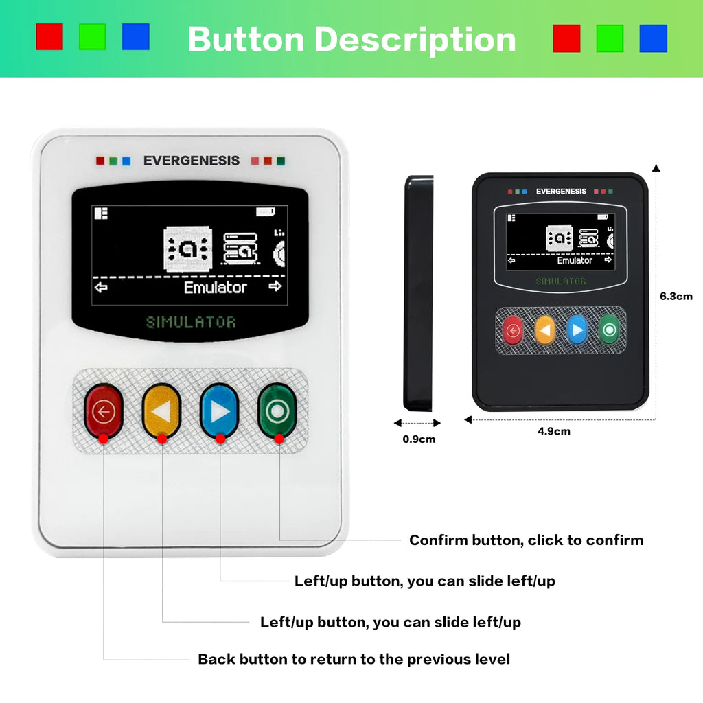 Rechargeable Smart Button Simulator for Amiibo NFC Emulator Universal Writer For Switch2/Switch WiiU 3DS game accessories. Zpaxo
