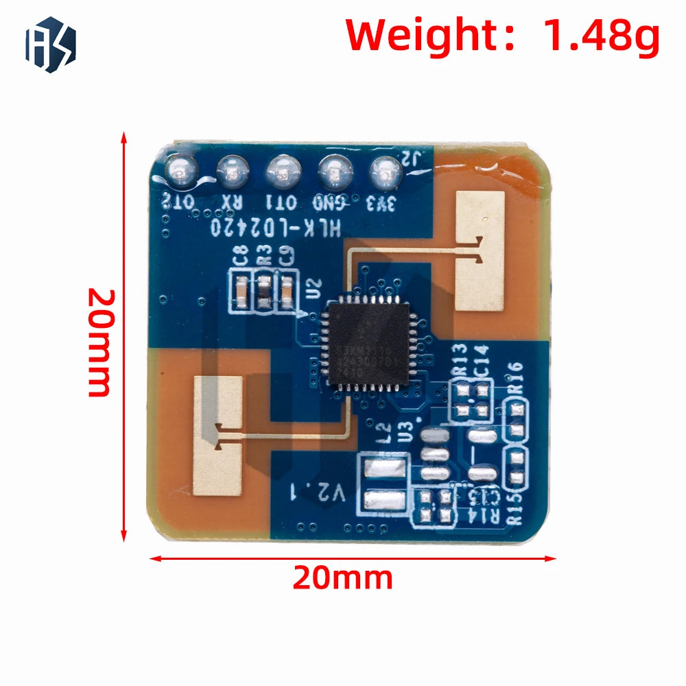 Intelligent Human Body Micro-motion Detection Sensor LD2402 LD2420 Zpaxo