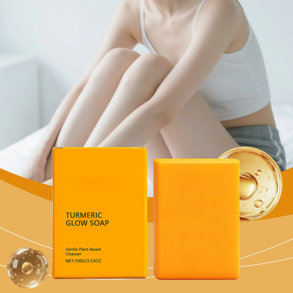 Turmeric Body Cleansing Soap – Deep Clean & Nourish 100g Turmeric Body Soap Zpaxo