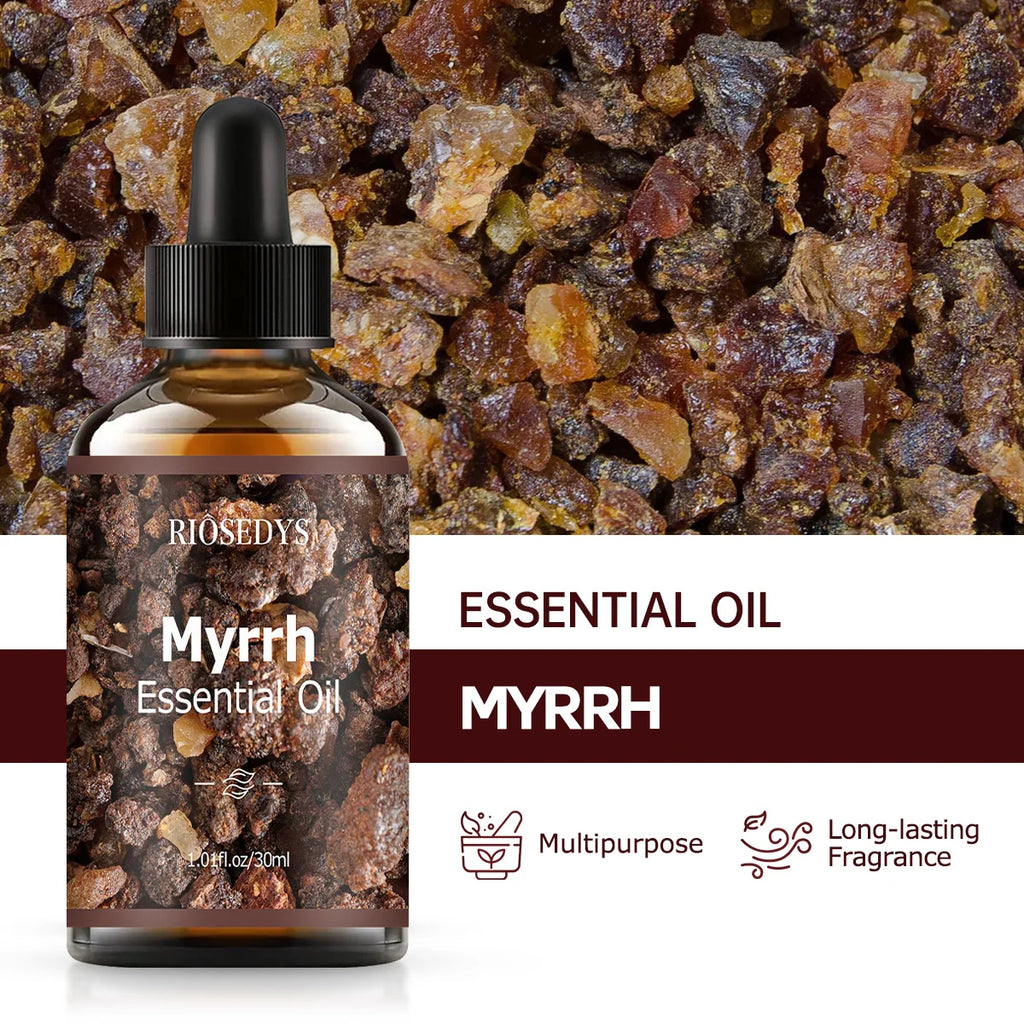 Myrrh Essential Oil Natural Fragrance Suitable Body Massage Zpaxo